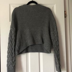 MISSGUIDED CROPPED SWEATER